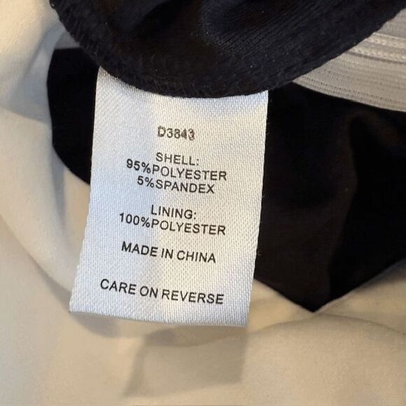 NWOT Alexia Admor Draped Dolman-Sleeve Jumpsuit Ivory Black Back Zip Size XL - Picture 9 of 14